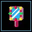 Shimmering mirror icon