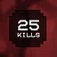 Kill 25 enemies icon