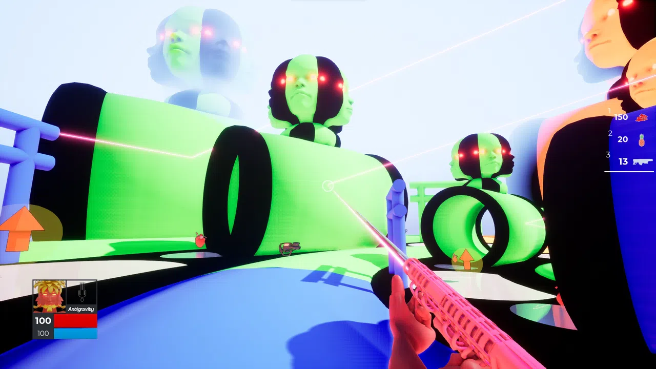 Spaceflux - Pink Bouncer Screenshot 0