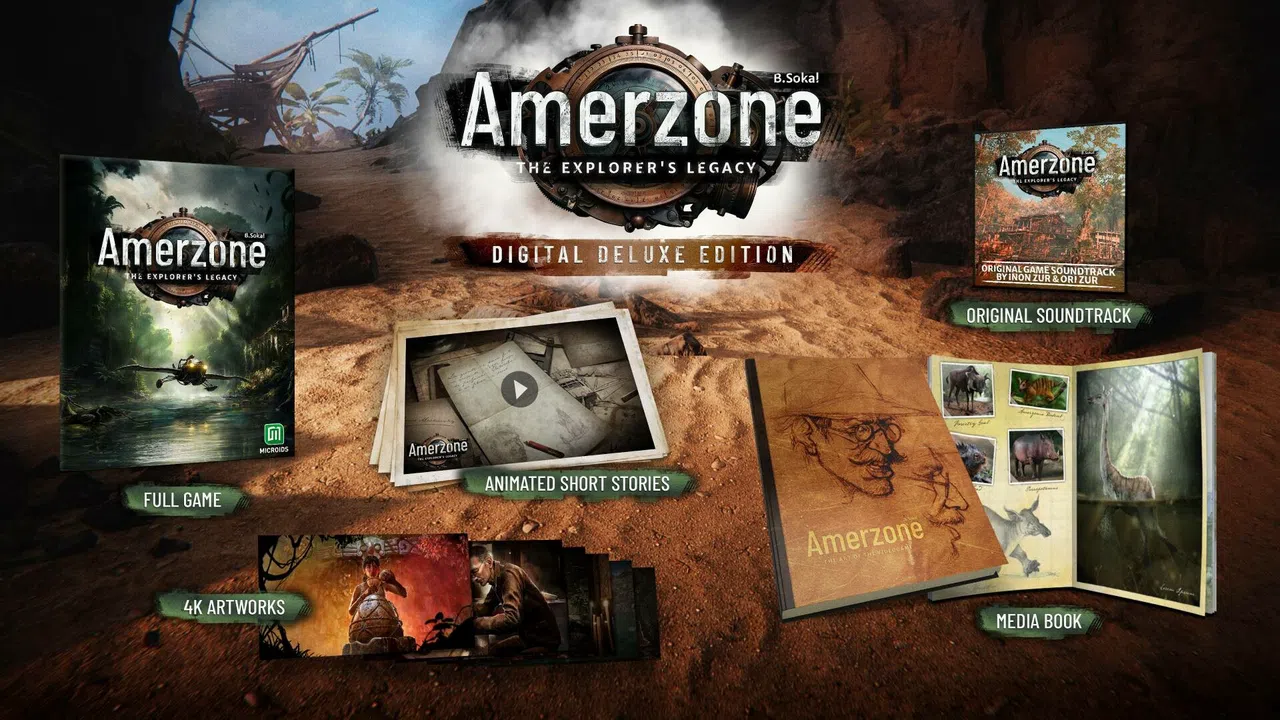 Amerzone - The Explorer's Legacy - Digital Deluxe Upgrade Screenshot 0