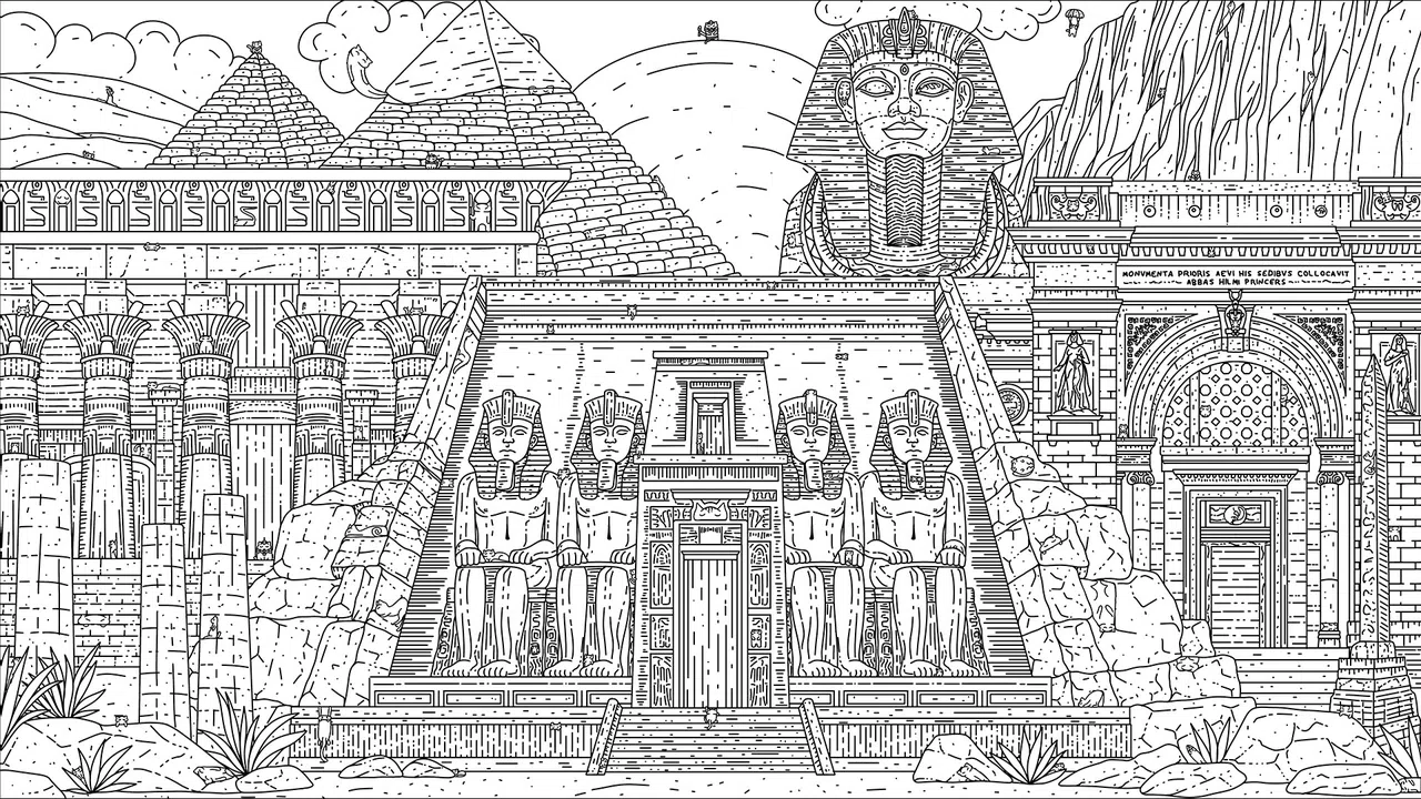 100 Egypt Cats Demo Screenshot 1