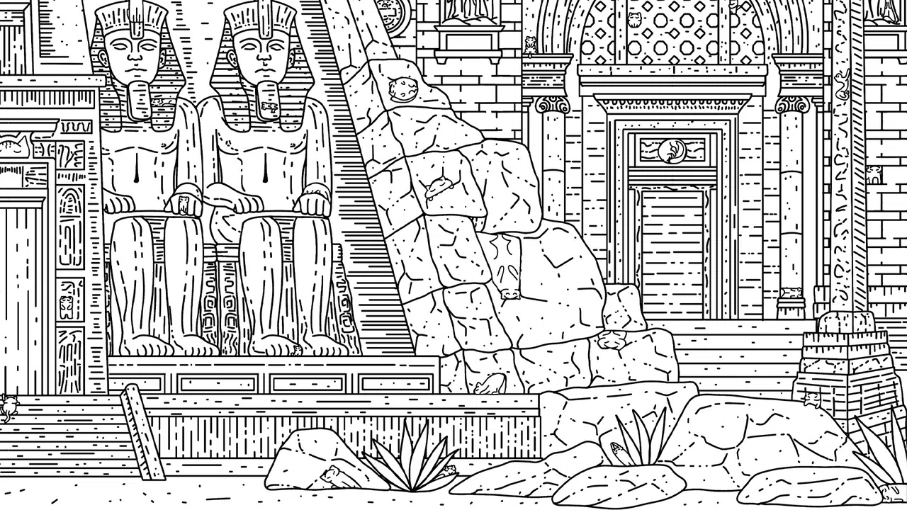 100 Egypt Cats Demo Screenshot 2