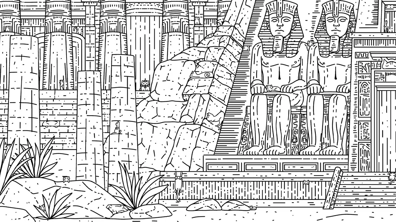 100 Egypt Cats Demo Screenshot 4