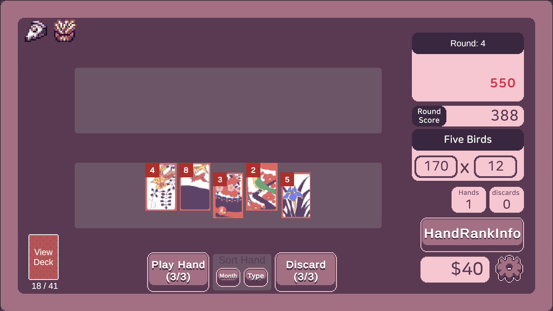 RogueHanafuda Screenshot 2