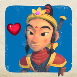 The warrior princess icon