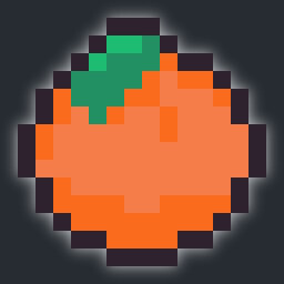Orange addiction icon