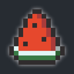 Watermelon addiction icon