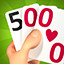 Win 500 hands icon