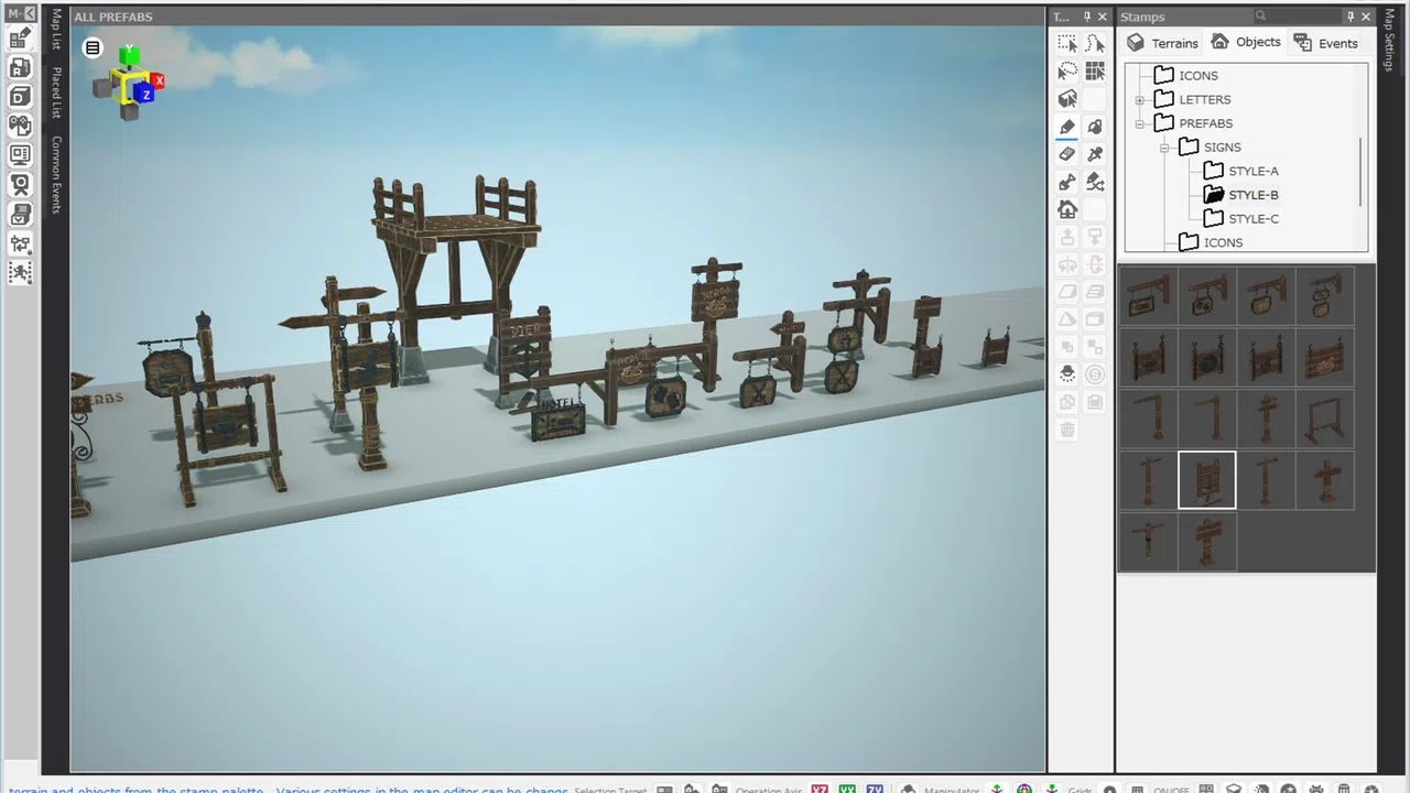 RPG Developer Bakin Modular Medieval Signs Screenshot 3