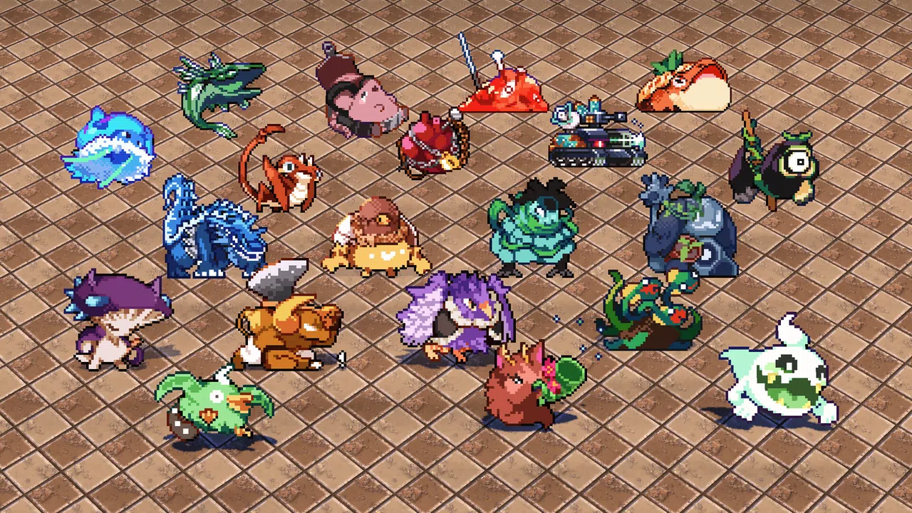 RPG Developer Bakin Mokemo Factory MONSTER PIXEL PACK Vol.2 Screenshot 1