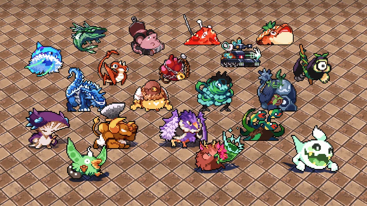 RPG Developer Bakin Mokemo Factory MONSTER PIXEL PACK Vol.2 Screenshot 0
