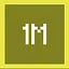 1M icon