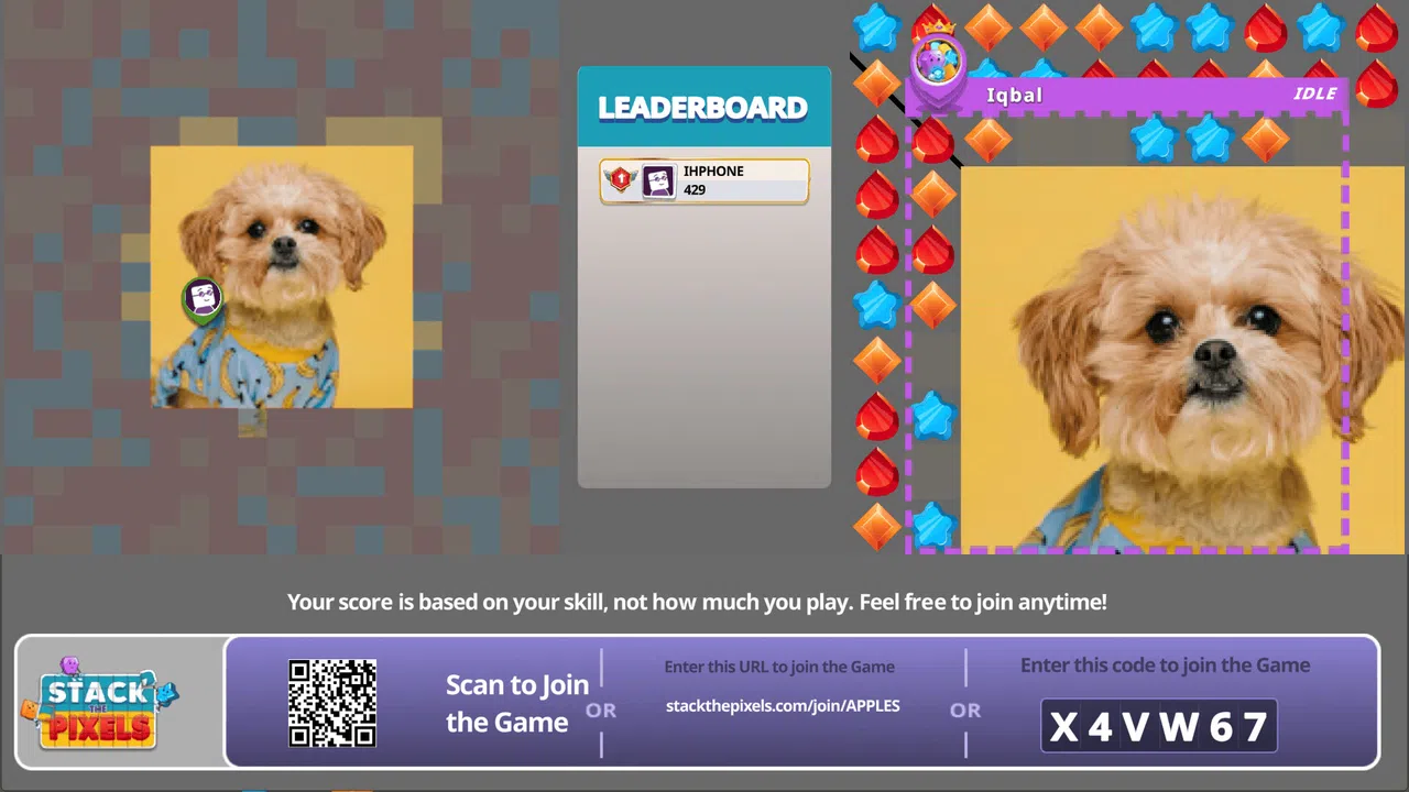 Stack the Pixels Screenshot 0