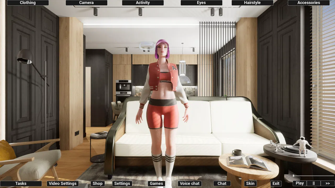 Virtual Girlfriend Lia - Bomber Screenshot 5
