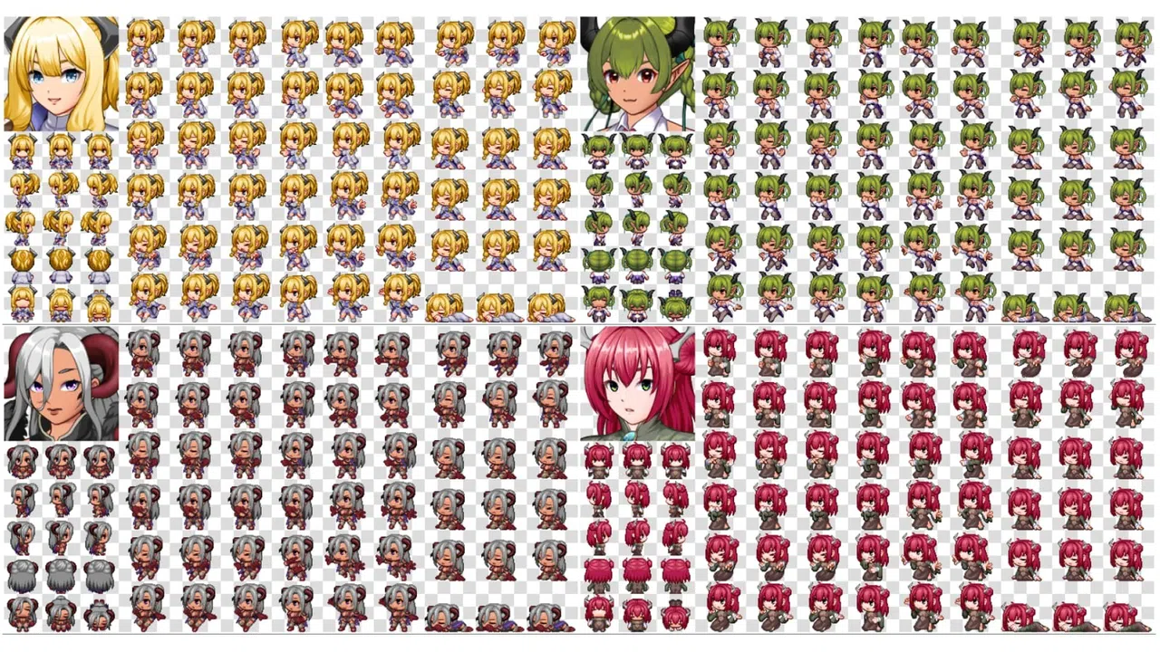 RPG Maker MZ - Another World Heroine Generator 6 for MZ Screenshot 4