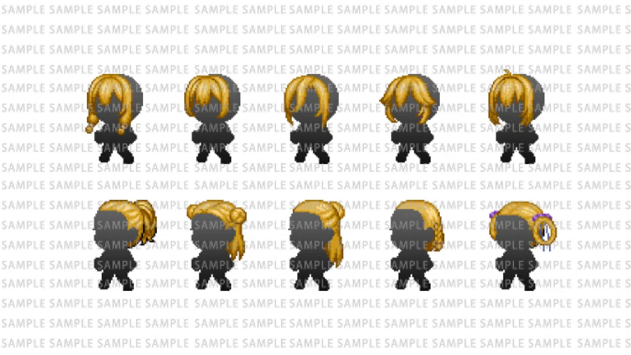 RPG Maker MZ - Another World Heroine Generator 6 for MZ Screenshot 3