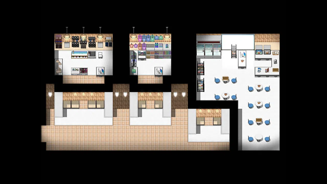 RPG Maker MZ - KR Transportation Station - Cruise Ship Tileset Screenshot 1