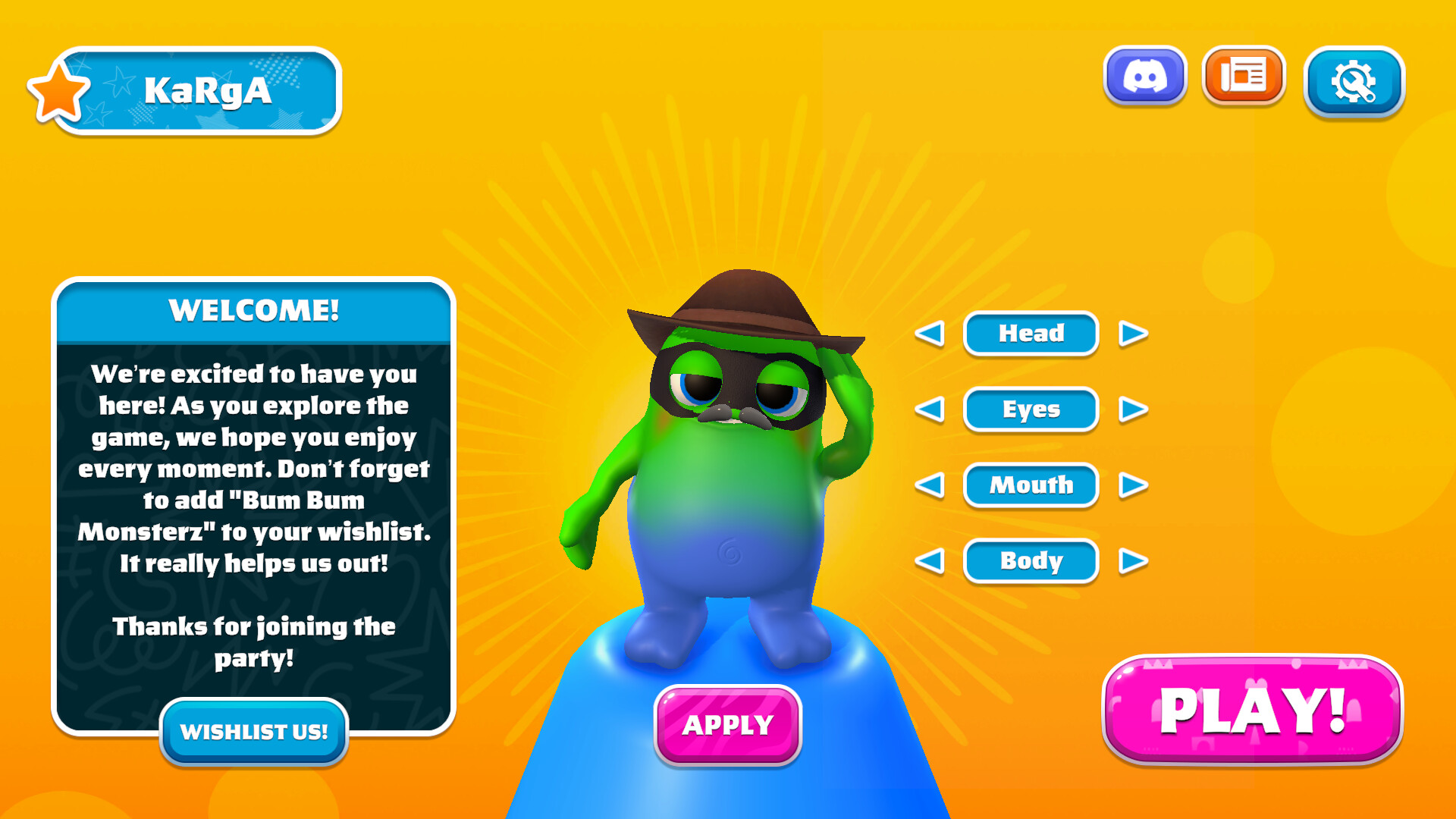 Bum Bum Monsterz Screenshot 0