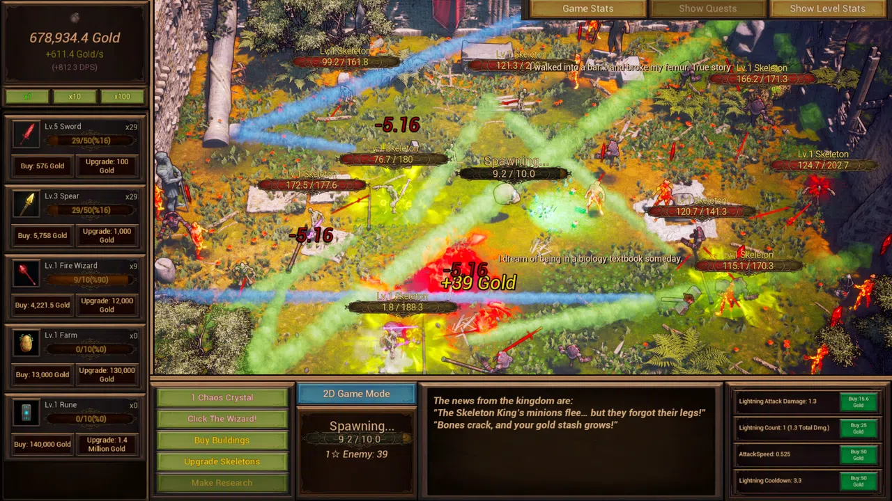 Kill The Skeletons Screenshot 2
