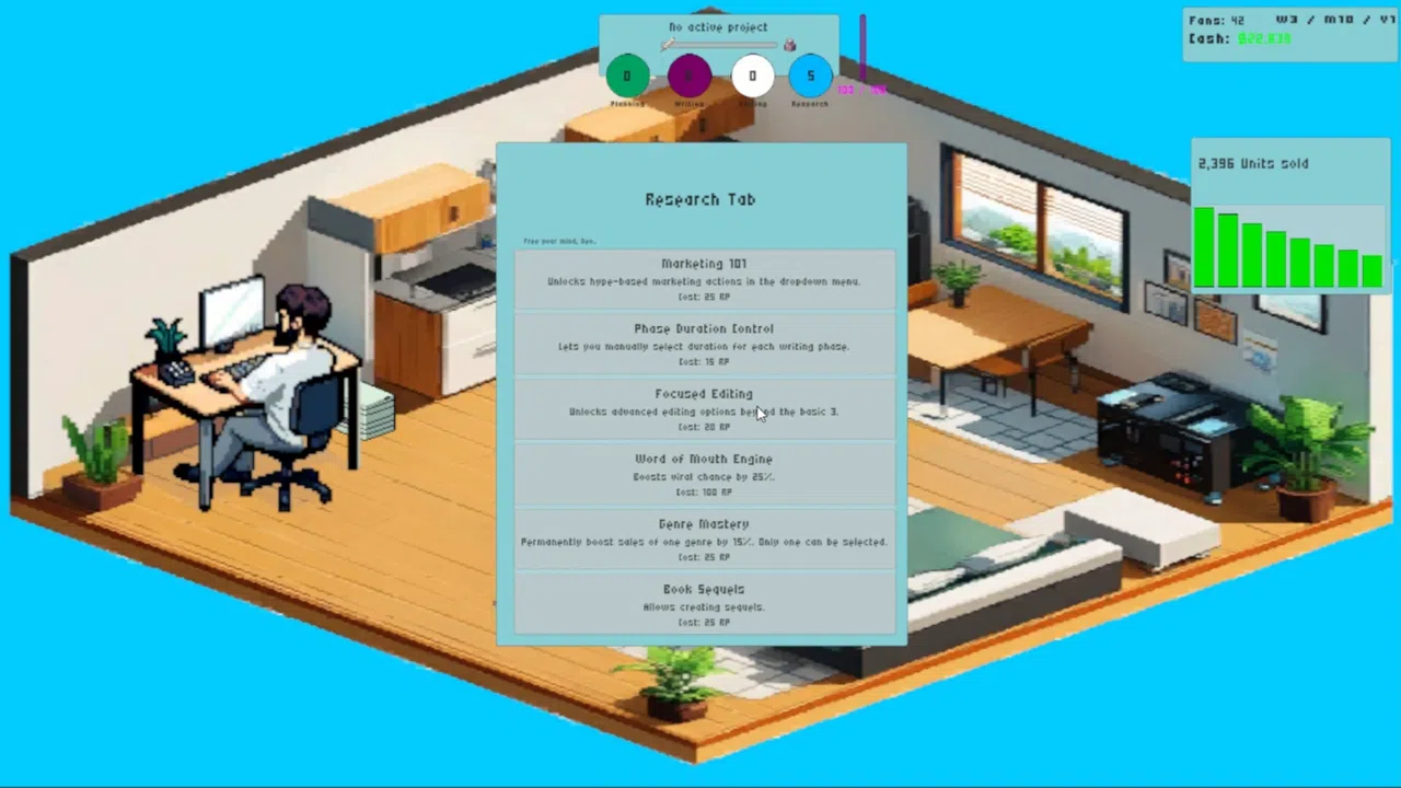 Writer Tycoon Screenshot 4