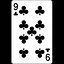 9 OF CLUBS icon