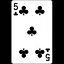 5 OF CLUBS icon