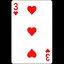 3 OF HEARTS icon