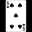 5 OF SPADES icon