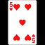 5 OF HEARTS icon