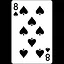 8 OF SPADES icon