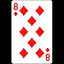 8 OF DIAMONDS icon