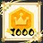 1000 ranked matches won