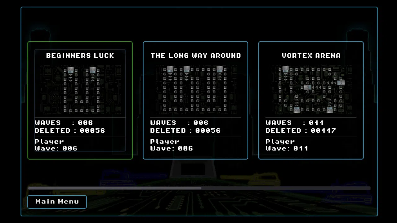 Neon D-Fence Remaster Demo Screenshot 1