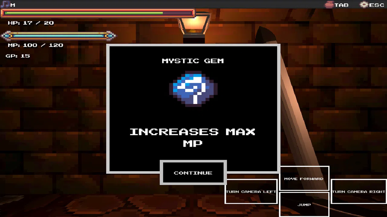 Crypts & Curves Screenshot 1