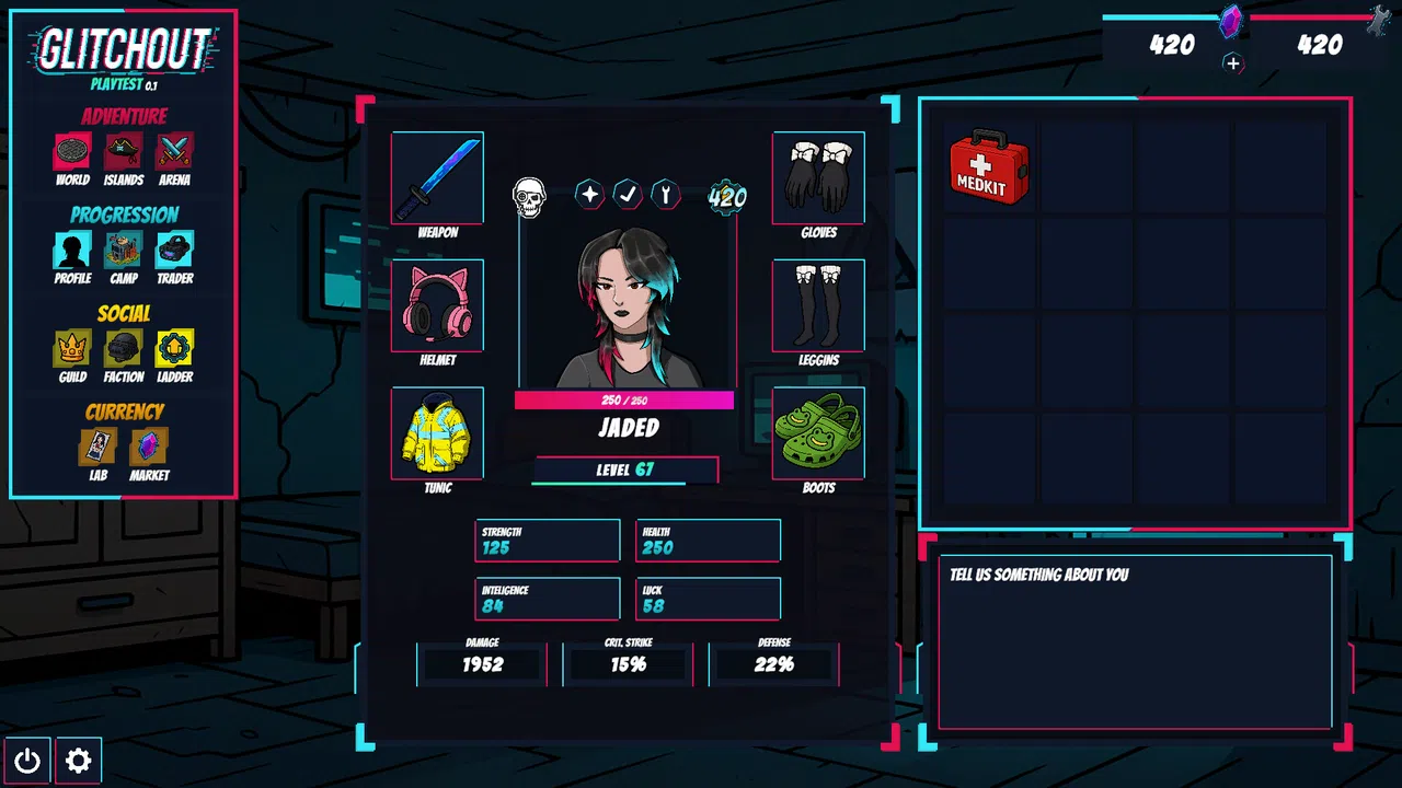 GLITCHOUT Screenshot 2
