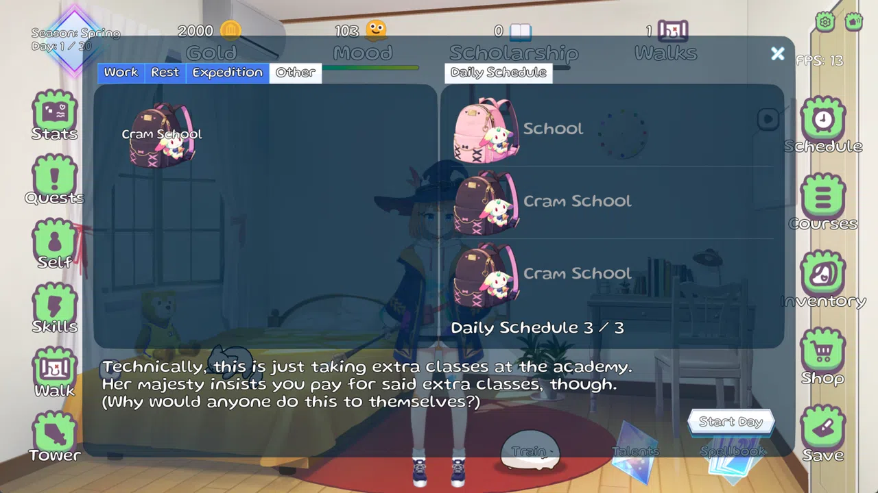 Raising Niziiro: Albion's Witch Screenshot 0