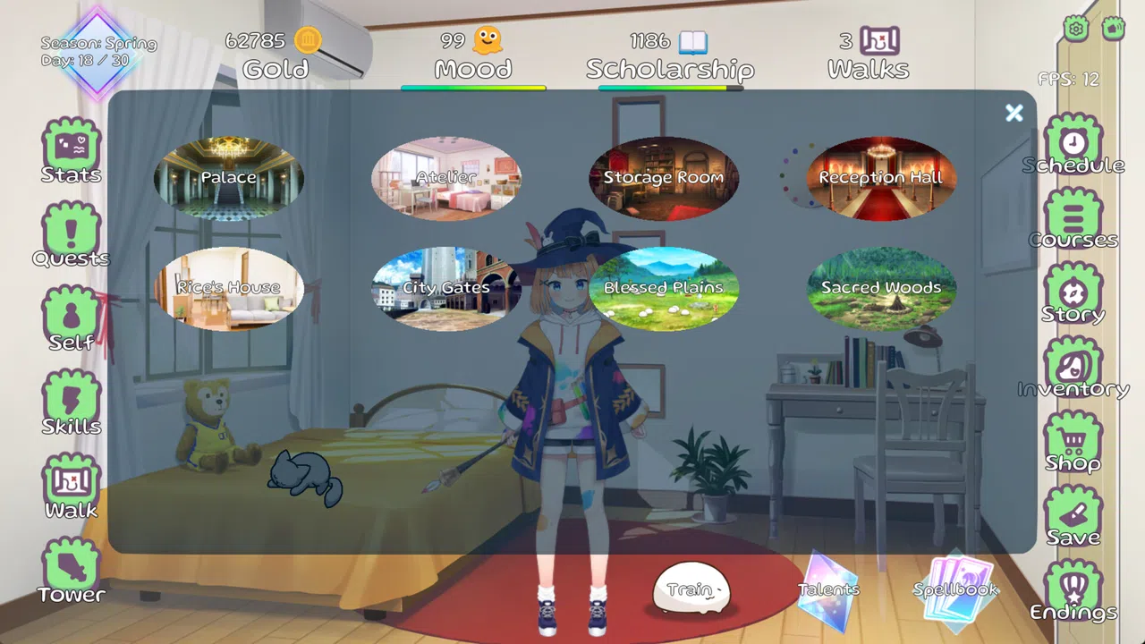Raising Niziiro: Albion's Witch Screenshot 4