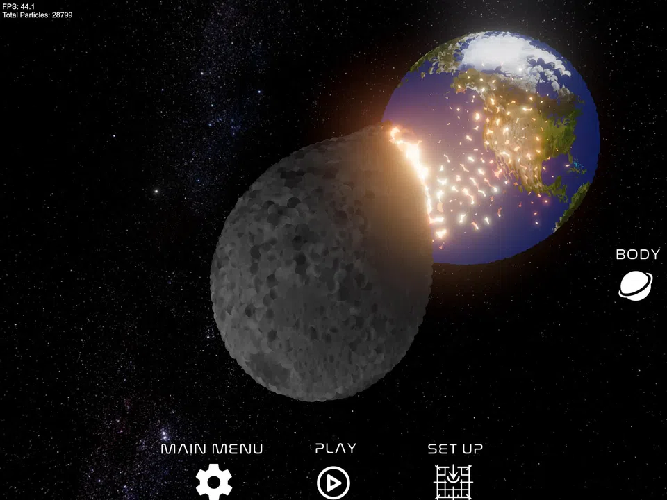 Space Crash Simulator Screenshot 0