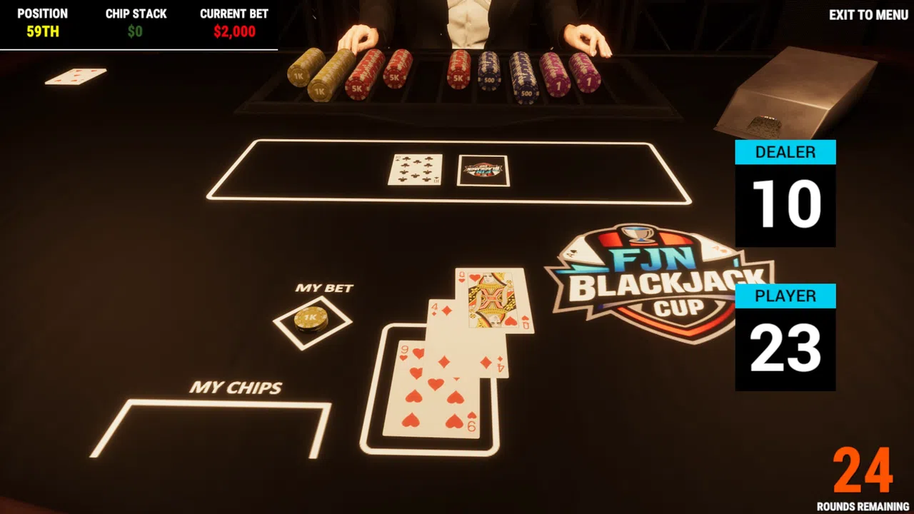 FJN Blackjack Cup Screenshot 0