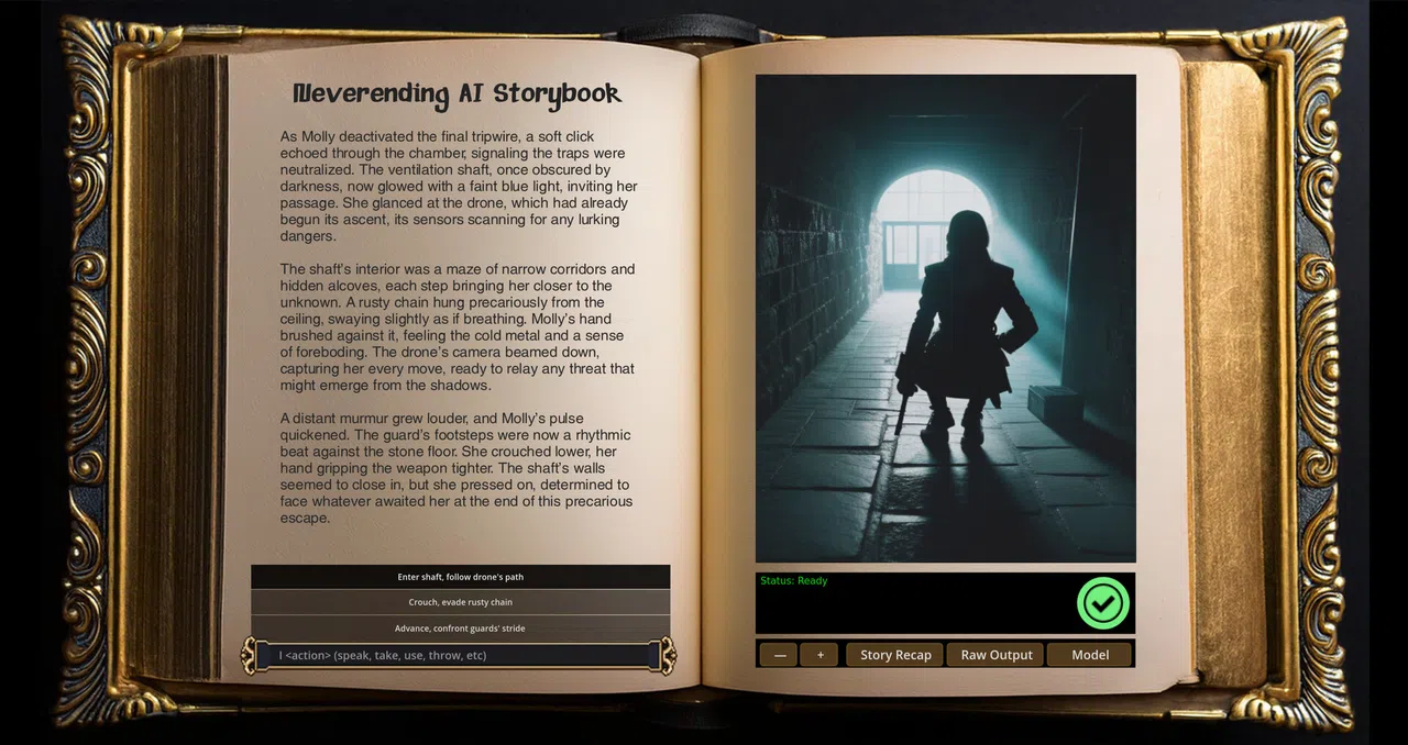 Neverending AI Storybook Screenshot 3