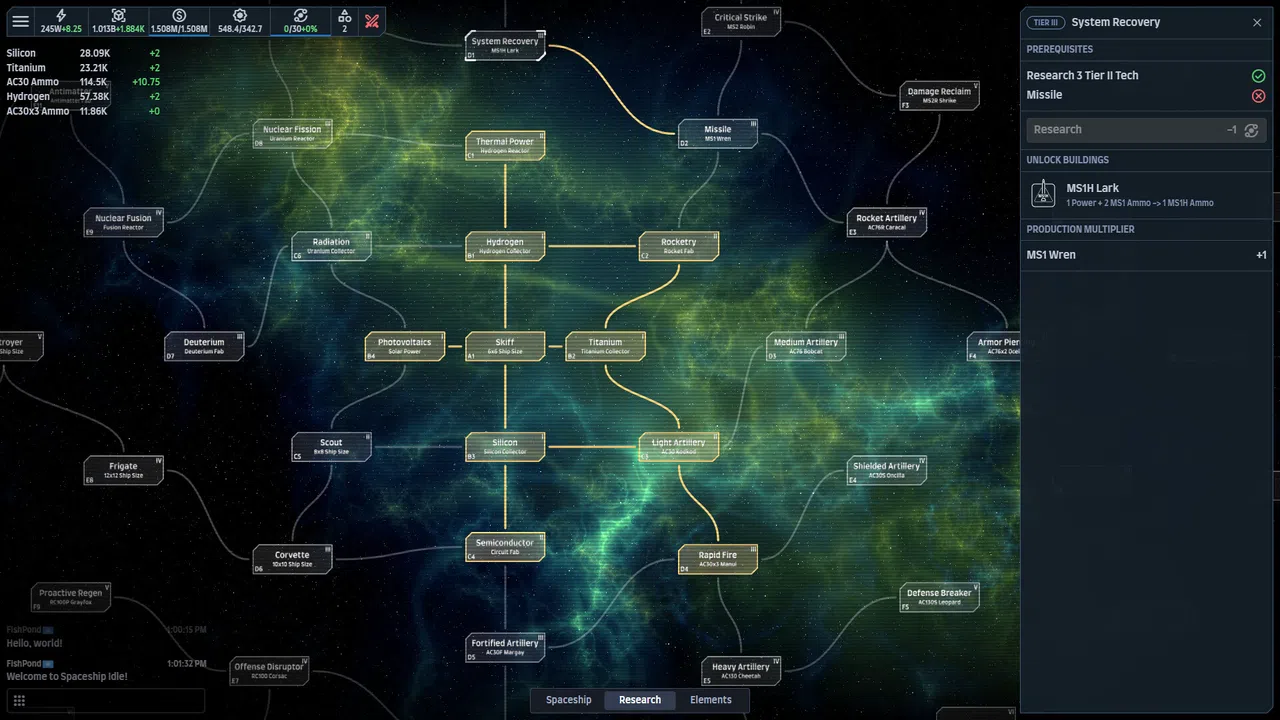 Spaceship Idle: Design, Build, Explore & Battle Demo Screenshot 1