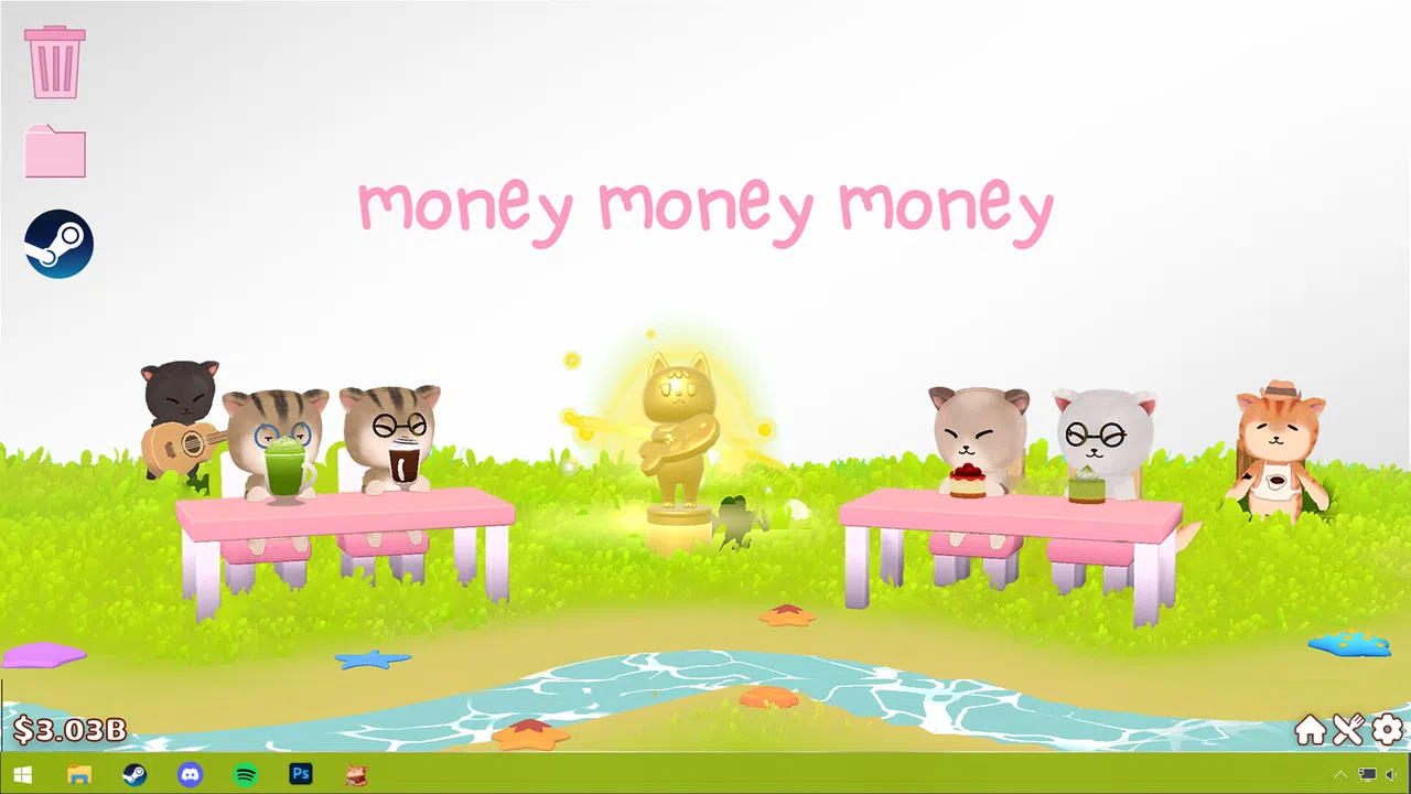 Desktop Cat Cafe+ (Supporter Pack) Screenshot 1