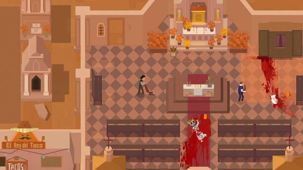 Serial Cleaner: Blood & Confetti Screenshot 5