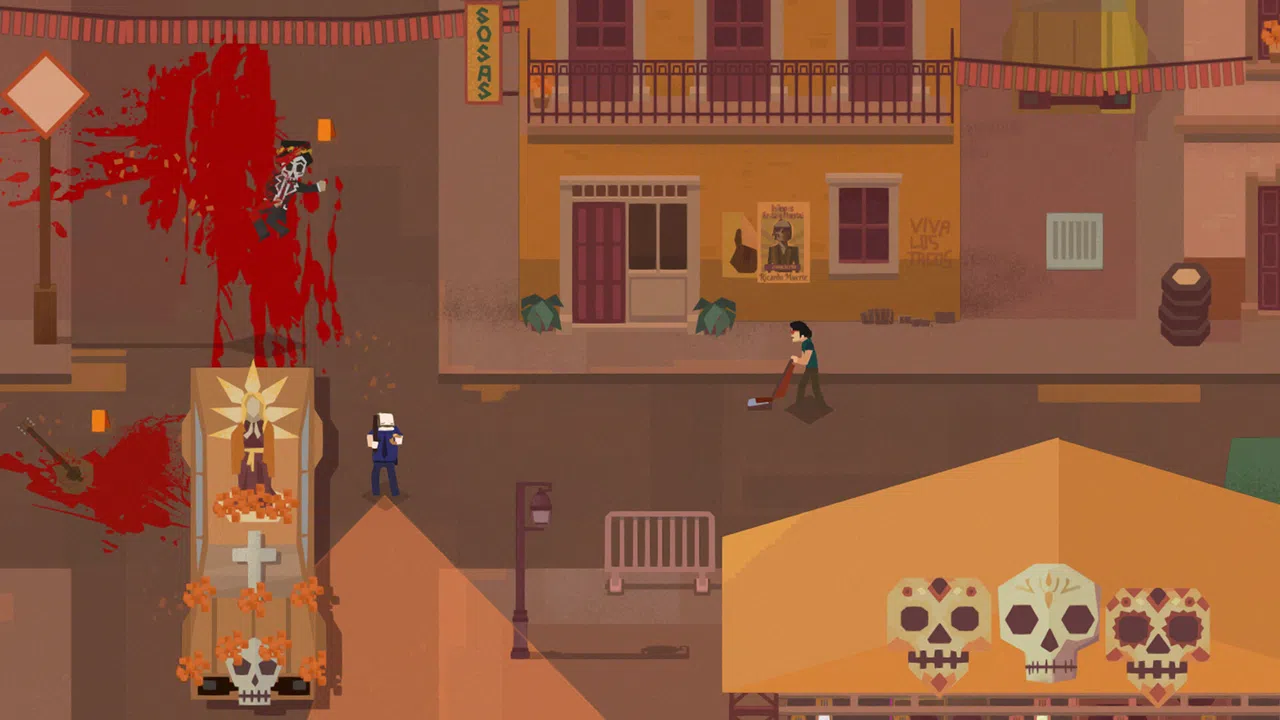 Serial Cleaner: Blood & Confetti Screenshot 3