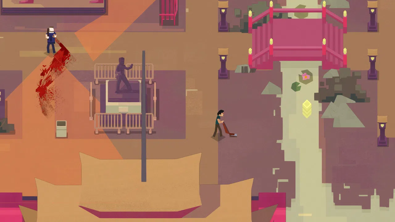 Serial Cleaner: Blood & Confetti Screenshot 6