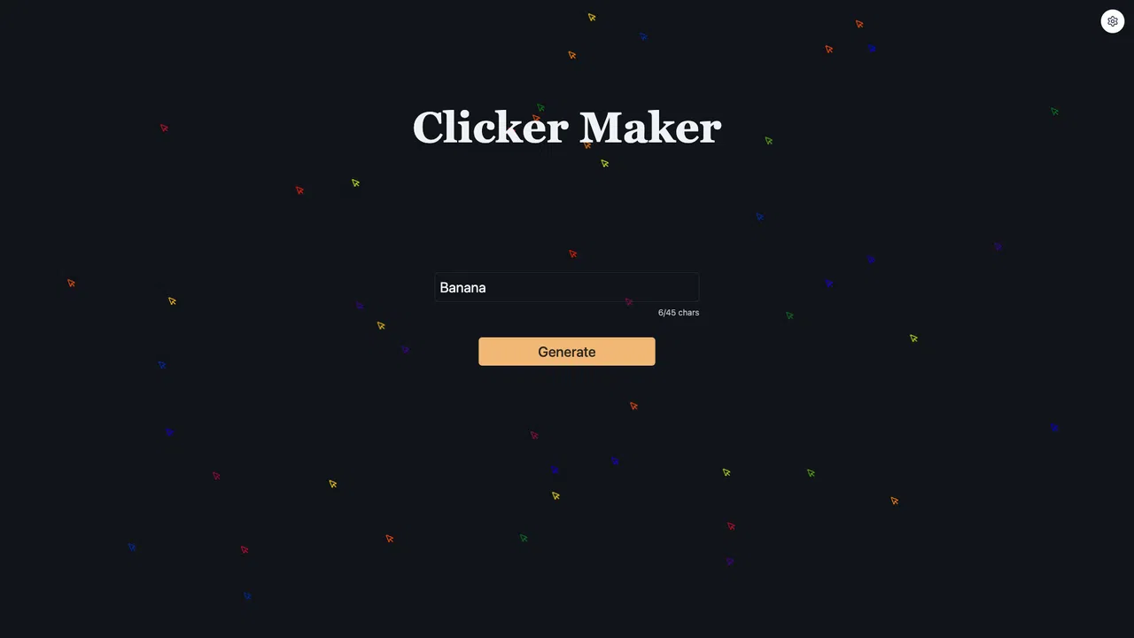 Clicker Maker Screenshot 0