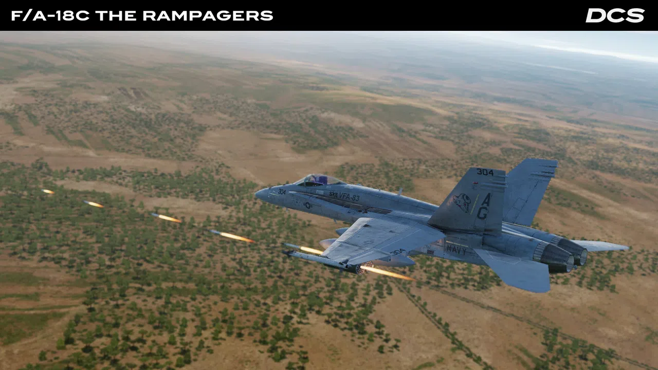 DCS: F/A-18C The Rampagers Campaign by Baltic Dragon Screenshot 2