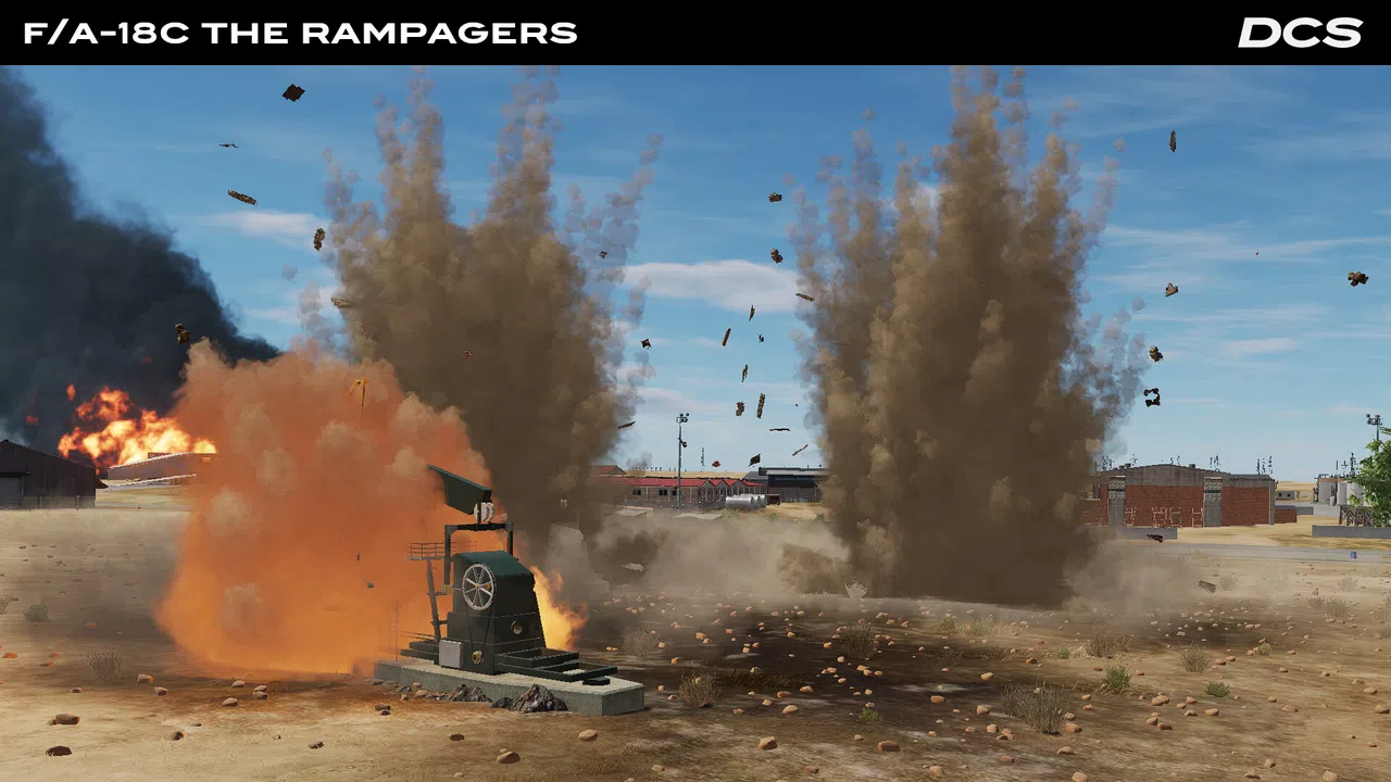 DCS: F/A-18C The Rampagers Campaign by Baltic Dragon Screenshot 3