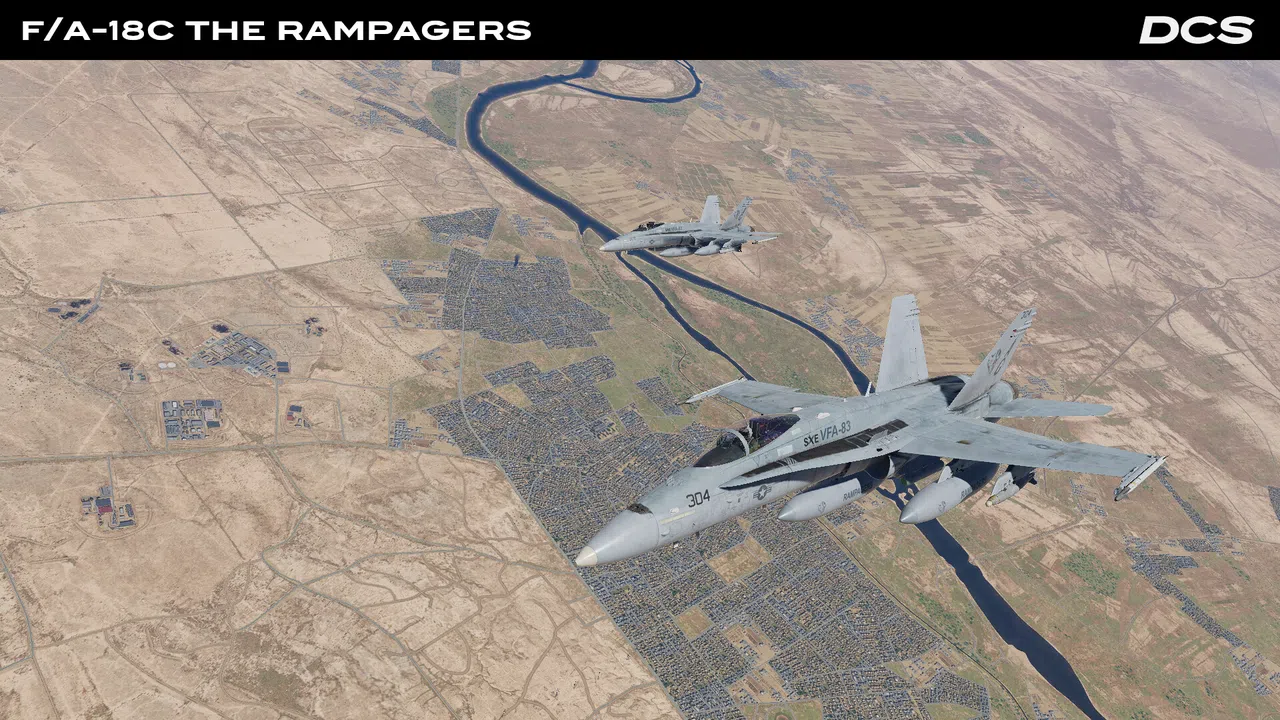 DCS: F/A-18C The Rampagers Campaign by Baltic Dragon Screenshot 13