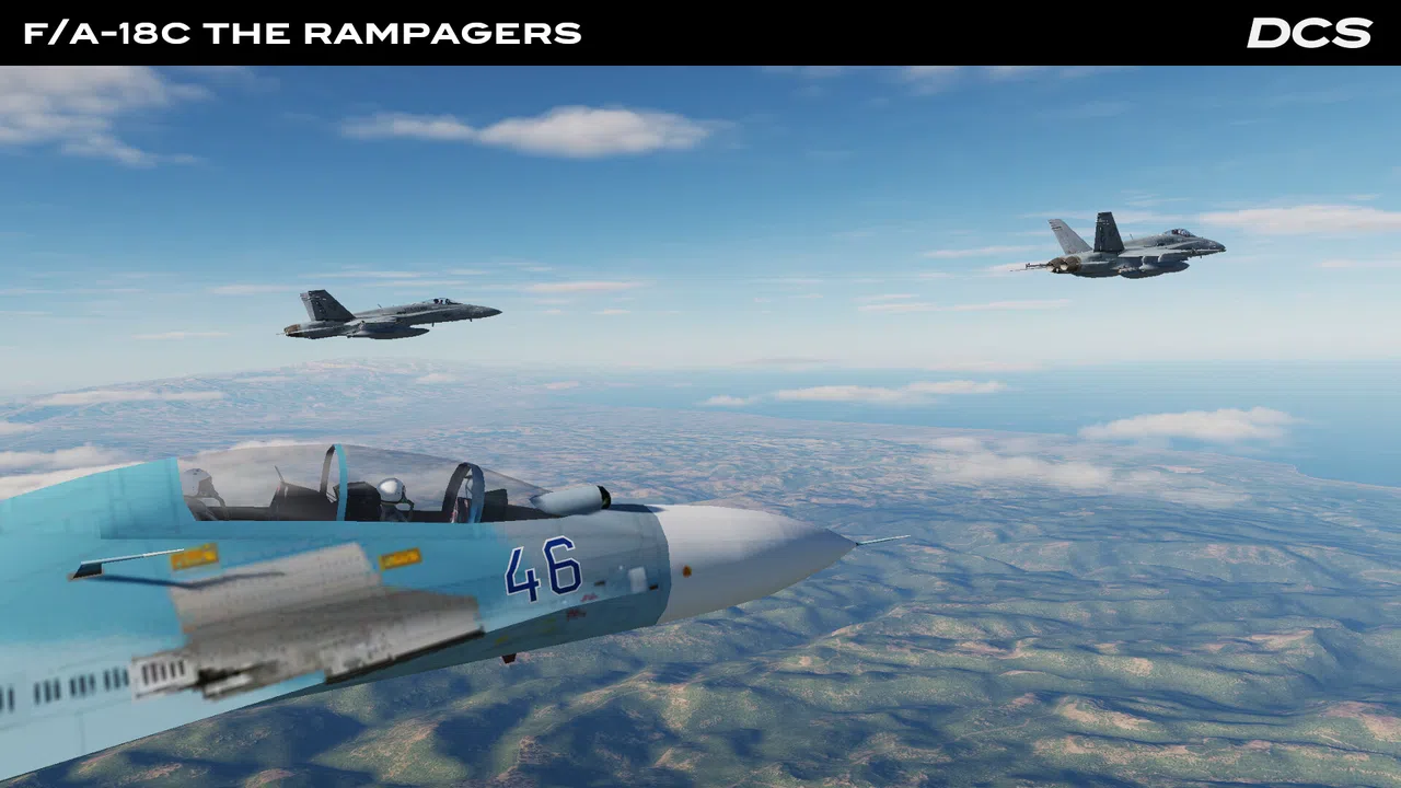 DCS: F/A-18C The Rampagers Campaign by Baltic Dragon Screenshot 9